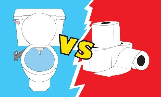 Cost Comparison Between Bidets and Toilet Paper